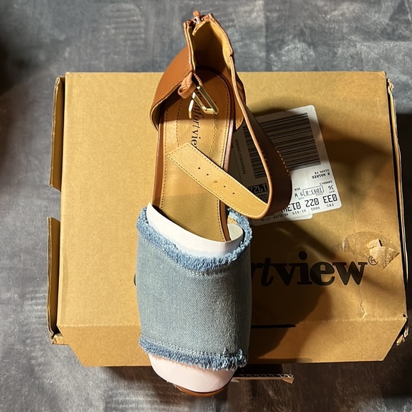 Denim wedge heels - Picture 5 of 6